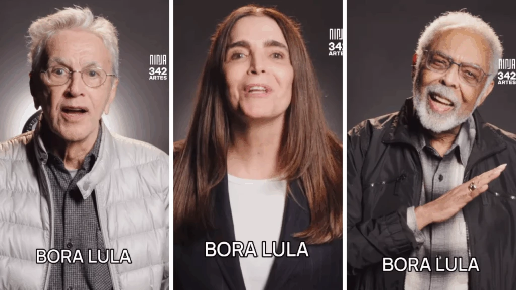 Vídeo de artistas declarando apoio à reeleição de Lula provoca reação: "Estão em outro mundo"