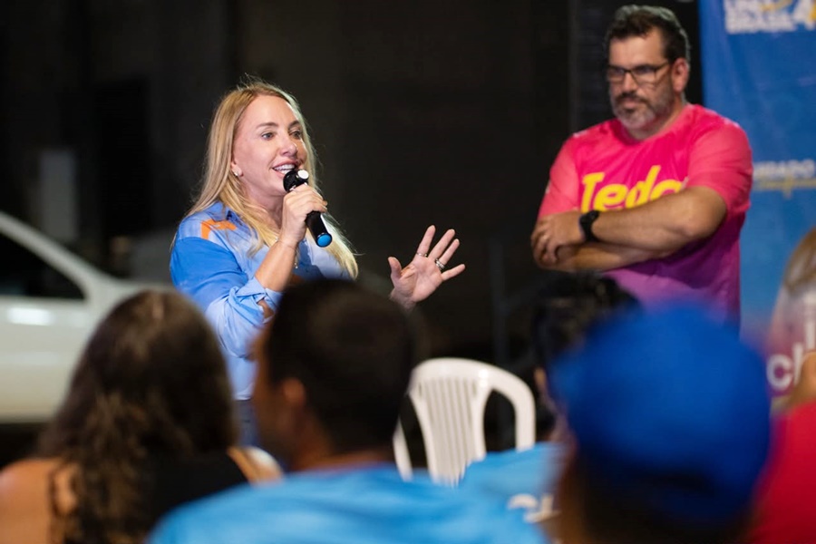 Ieda Chaves percorre Cerejeiras e Corumbiara e destaca a aplicação de R$ 3,1 milhões em emendas