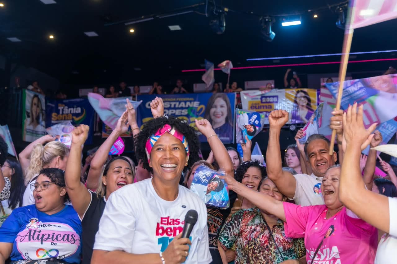 Sílvia Cristina reúne milhares de mulheres na capital: "Rumo ao Senado"