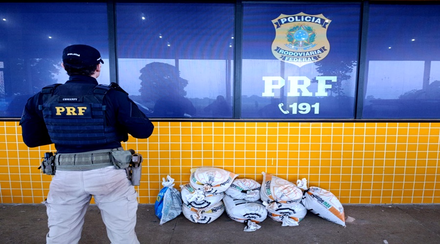 PRF apreende 354 kg de cassiterita transportados ilegalmente na BR-364 em Ariquemes