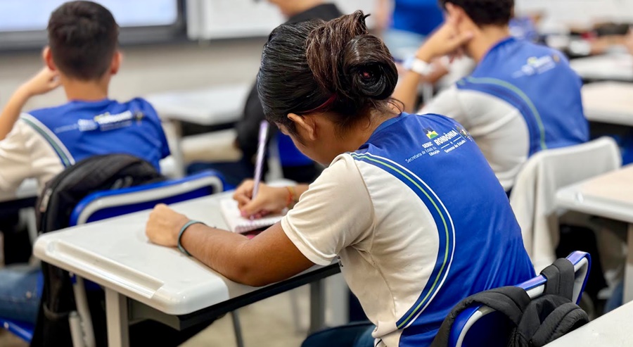 RO registra avanço de até 8 pontos na proficiência média do Ensino Médio no ProAR 2026