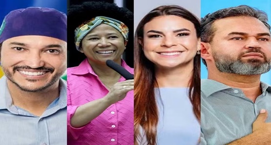 Máximo, 18%; Silvia Cristina, 16%; Mariana, 11%; Bruno Sheid, 8% 