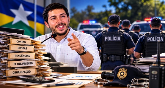 Abib promete concurso na segurança, mas diz que antes terá de “arrumar a casa”.