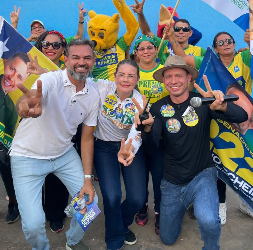 Bruno Scheid e Sofia Andrade reforçam parceria para representar Rondônia em Brasília