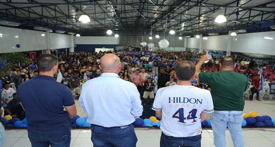 Moradores lotam reuniões e apoiam Hildon Chaves para o Governo de Rondônia