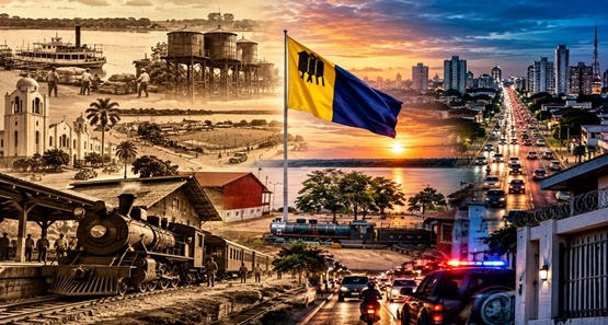 Crônica de fim de semana - 112 anos - Porto Velho de ontem e de hoje