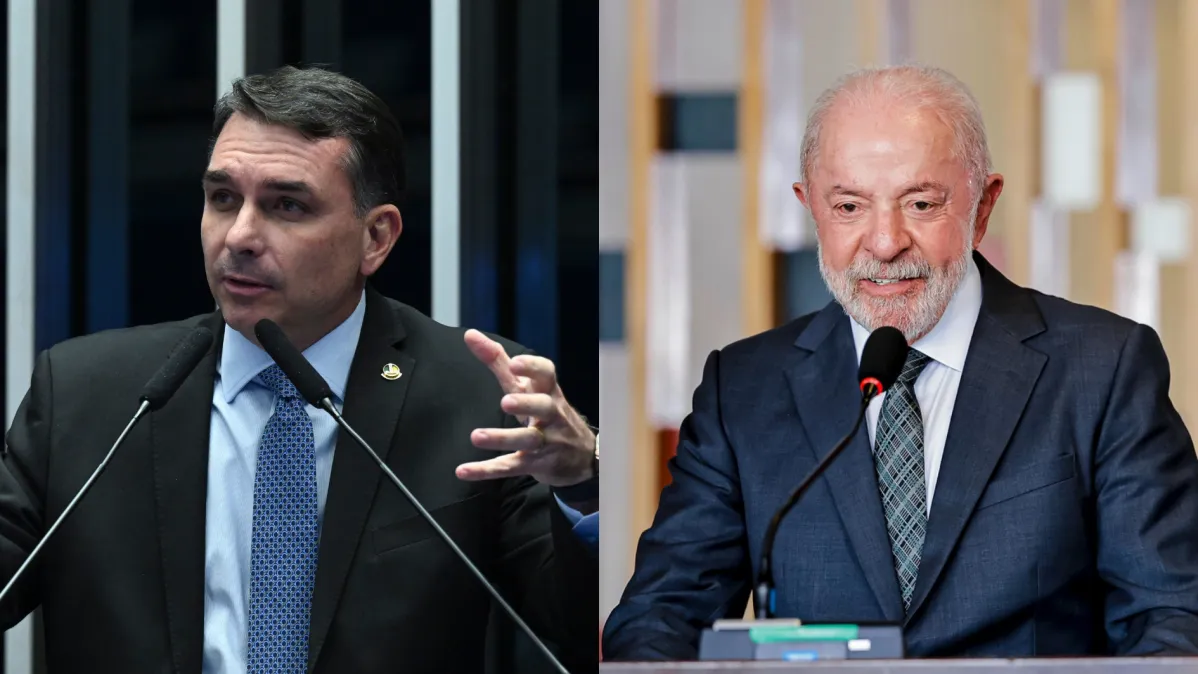  Flávio tem 46% dos votos válidos no 1º turno; Lula, 44%, aponta levantamento da Gerp