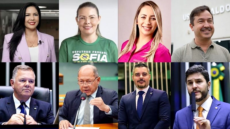 Saiba quem são os oito deputados federais eleitos por Rondônia em 2026