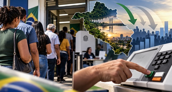 Abstenção em Rondônia cai e pode ter definido eleição em 2026
