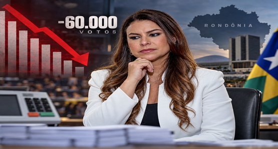 Mariana Carvalho perde quase 60 mil votos e acende alerta político no clã
