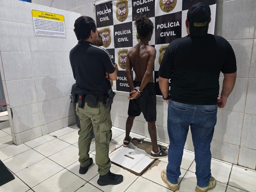 Suspeito de estupro e homicídio é preso pelo DHPP em Porto Velho