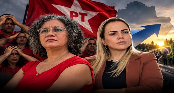 Fátima e Cláudia viram últimas trincheiras do PT contra o avanço conservador em RO
