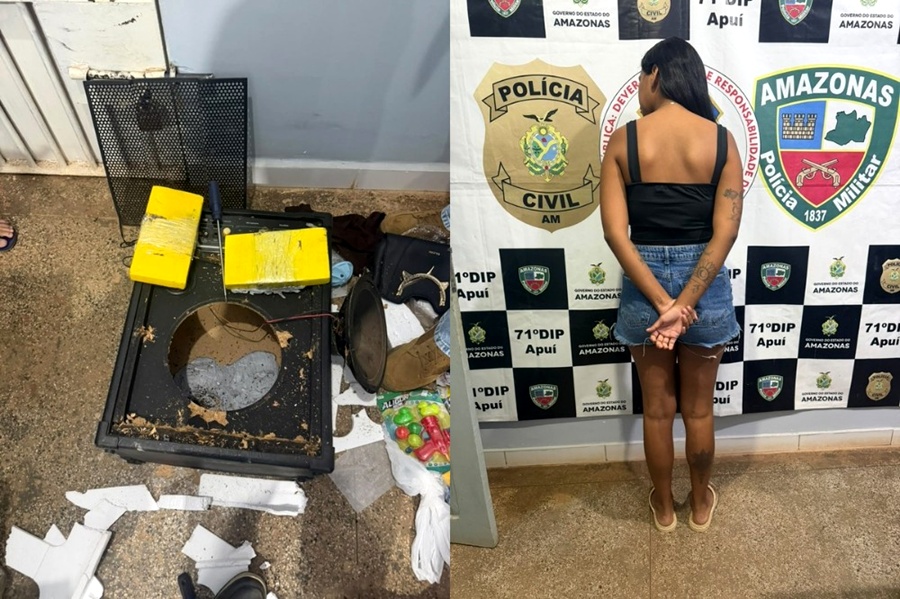 Polícia encontra 2,5 kg de skunk em micro-ondas e descobre esquema de tráfico para o Amazonas