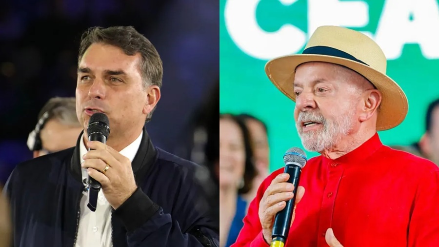Em São Paulo, Flávio Bolsonaro reforça base política e Lula vai a ato na Paulista