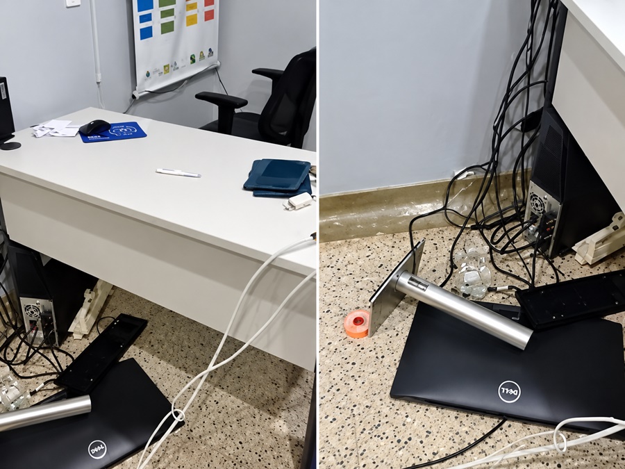 Duas mulheres são presas após agredirem funcionários, paciente e quebrarem equipamentos de UPA