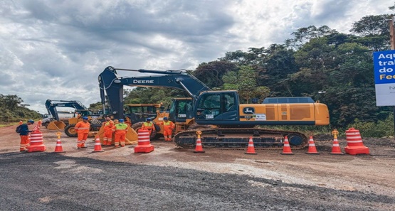 Asfaltamento do rodovia Expresso Porto já começou em Porto Velho
