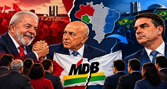 “MDB manda votar em Flávio, mas grupo de Confúcio desafia direção e fica com Lula 