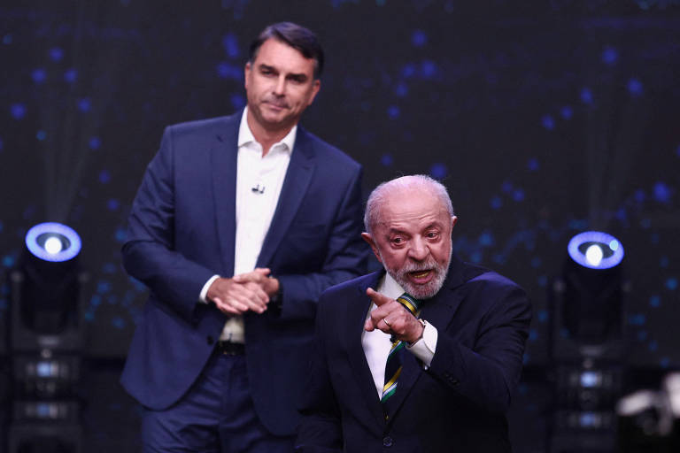 Desatualizado e sem treinamento, Lula se deixou dominar por Flávio Bolsonaro no debate 