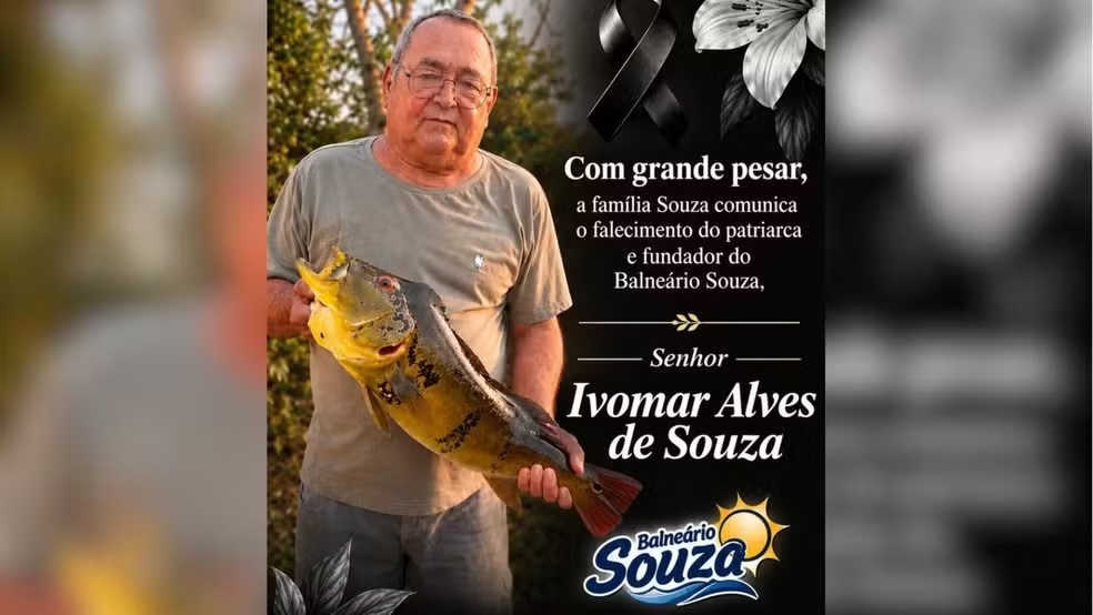 Morre Ivomar Alves, fundador do Balneário Souza e referência no turismo de Porto Velho