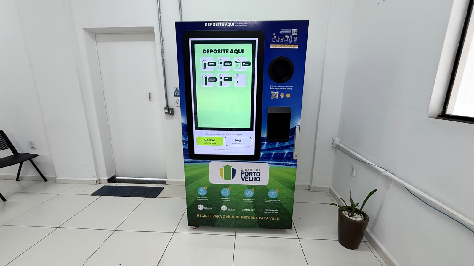 Saiba onde estão localizadas as máquinas do Recicla Pay em Porto Velho
