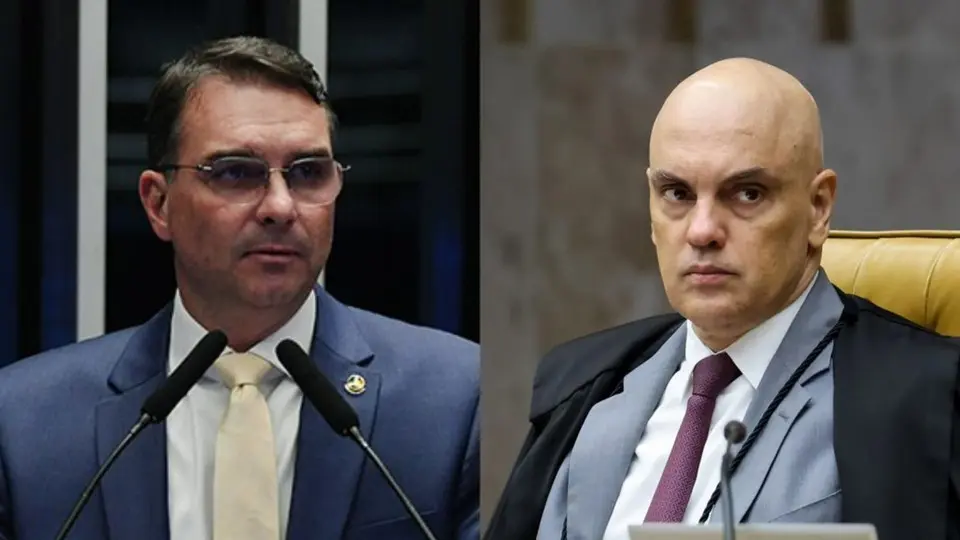 Flávio diz que PF exigiu seus passaportes no meio da rua por ordem de Alexandre de Moraes
