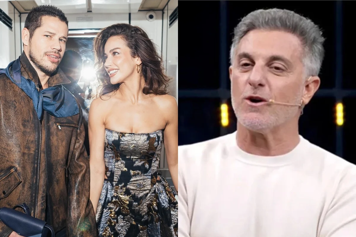 Huck choca José Loreto e Fernanda Marques com pergunta indiscreta: ﻿﻿“Vocês se pegam?”
