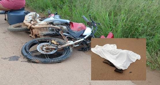 Homem morre em gravíssimo acidente entre motocicletas na Zona Leste