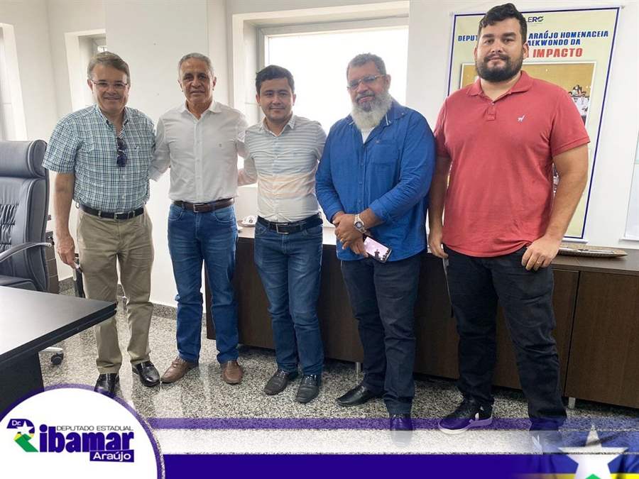 Dr. Ribamar Araújo recebe visita de representantes de Organização Cristã Evangélica