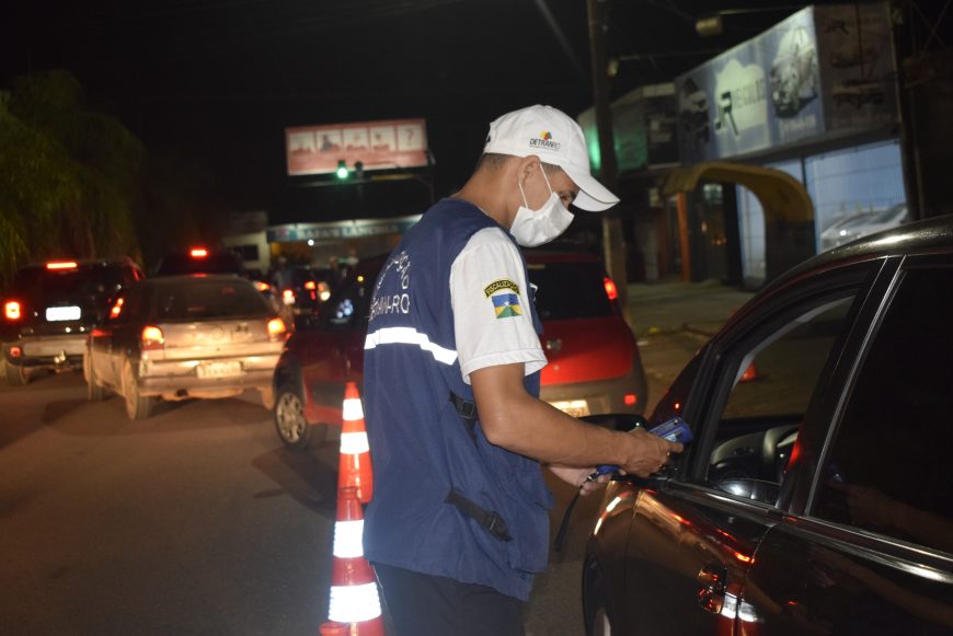 Detran Rondônia  flagra motoristas dirigindo alcoolizados durante Operação Lei Seca 