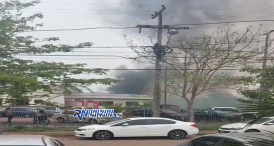 Incêndio próximo ao IML assusta moradores e servidores na capital 