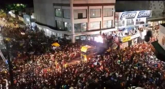 4 foram socorridos pela PM por espancamento no Carnaval