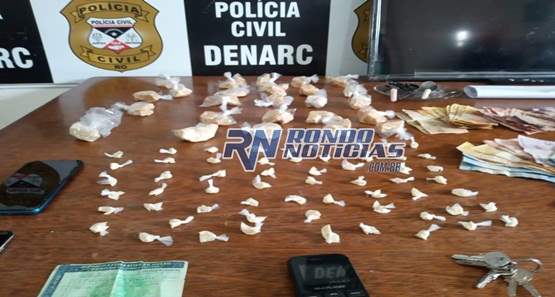 Denarc prende 04 de uma família com quase meio quilo de cocaína 