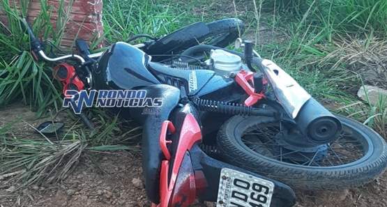 Homem rouba moto estoura veículo no muro e vai preso na capital