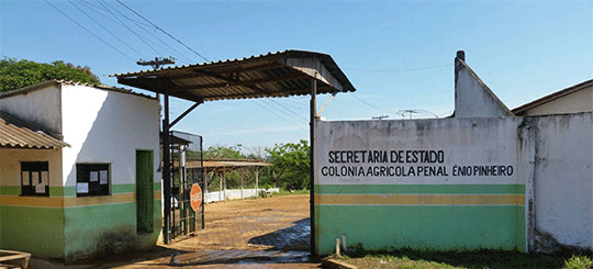 Polícia prende em região de mata apenado foragido da Colônia Agrícola Penal