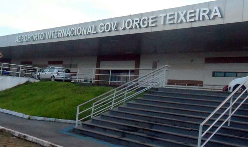 Passageiro morre ao desembarcar no aeroporto de Porto Velho