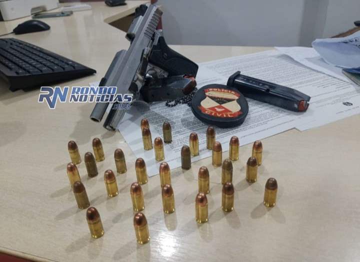 Preso homem que alugava armas para facção cometer crimes no Orgulho do Madeira