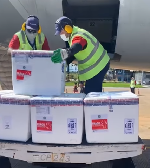 Rondônia recebeu 51.400 vacinas contra covid nesta quinta-feira, 01