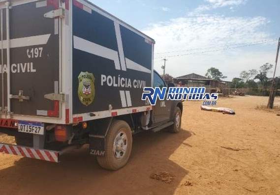 Homem é executado a tiros na região rural do município de Candeias do Jamari
