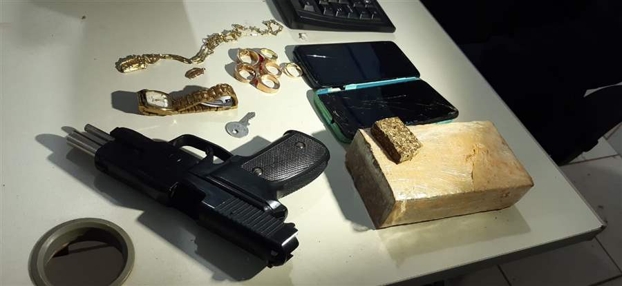 Trio é preso por furto e tráfico de drogas na zona leste de Porto Velho