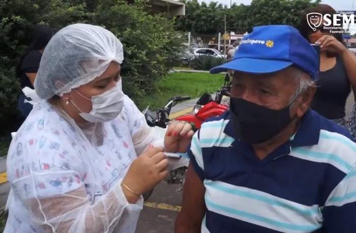 Vacinação avança rápido em Humaitá-AM, agendamentos são entregues em casa