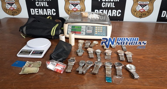 Traficante é preso pelo Denarc após investigação policial em Porto Velho 