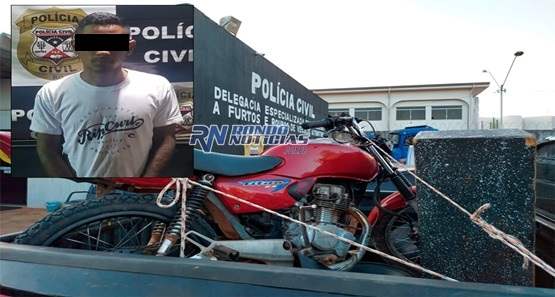 Polícia Civil prende criminoso de adulteração de veículos em Porto Velho
