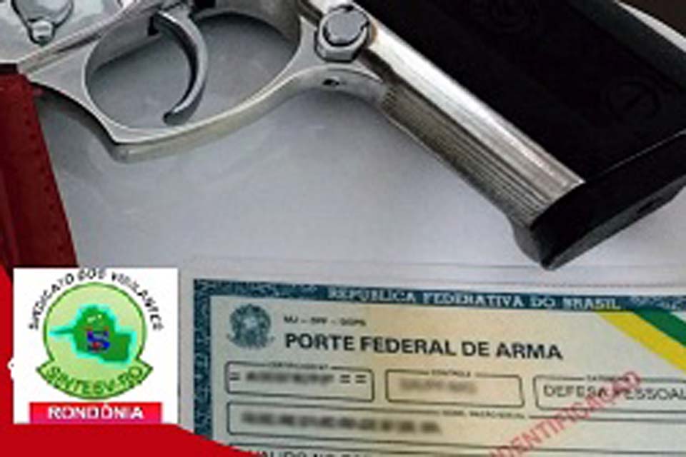 Governo de RO sanciona Lei que dá direito a porte de arma para vigilantes
