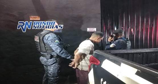 Homem é preso roubando propriedade rural na zona leste da capital 