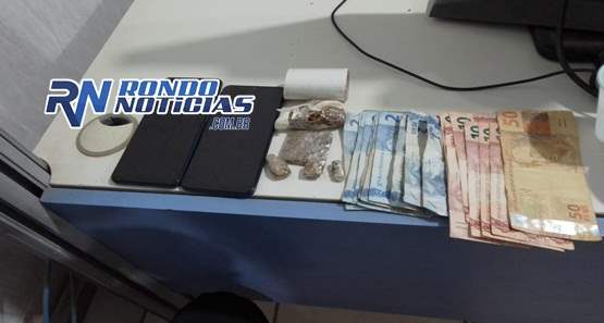 Dupla é presa e menor apreendido com drogas e dinheiro trocado na capital 
