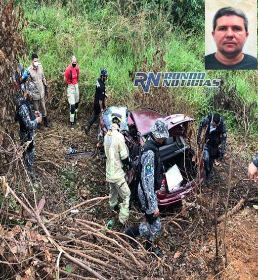 Motorista morre preso às ferragens após ser atingido por viatura da Força Nacional 