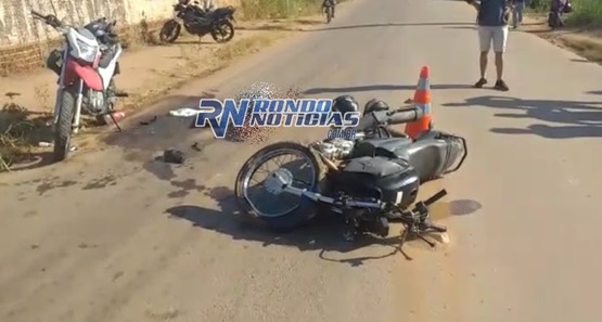  Motociclistas sofrem acidente na zona leste da capital ficam em estado grave