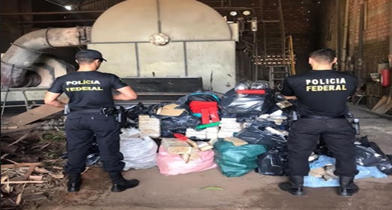 Polícia Federal incinera mais de 700 Kg de drogas apreendidas em Vilhena 