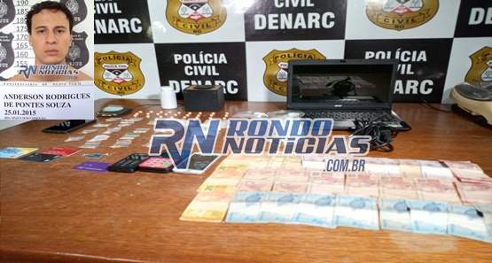 Polícia Civil prende maior traficante de droga sintética de Rondônia