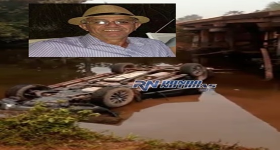 Acidente automobilístico tira vida de empresário de RO em Ponte do Apuí-AM